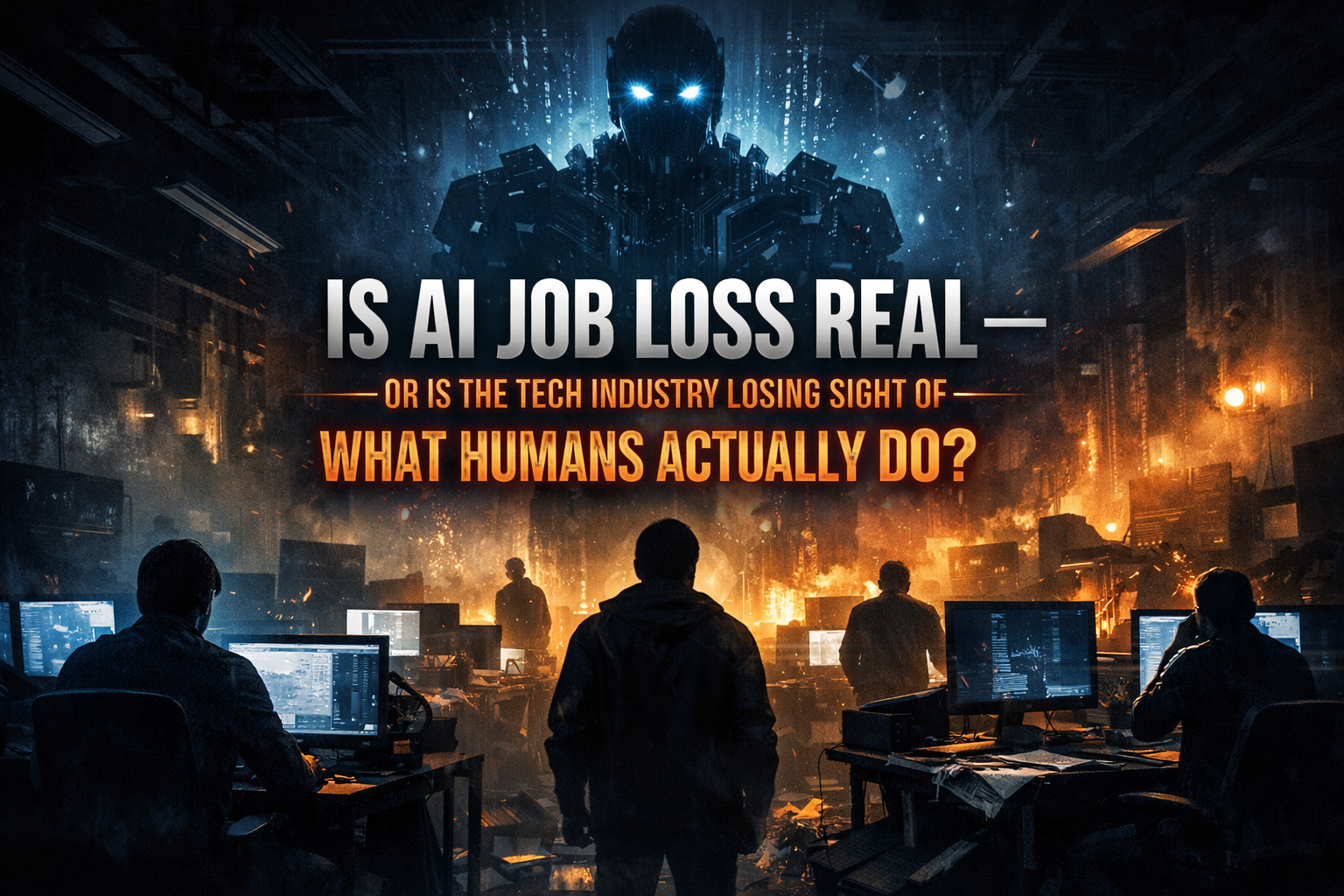 Is AI Job Loss Real — Or Is the Tech Industry Losing Sight of What Humans Actually Do?